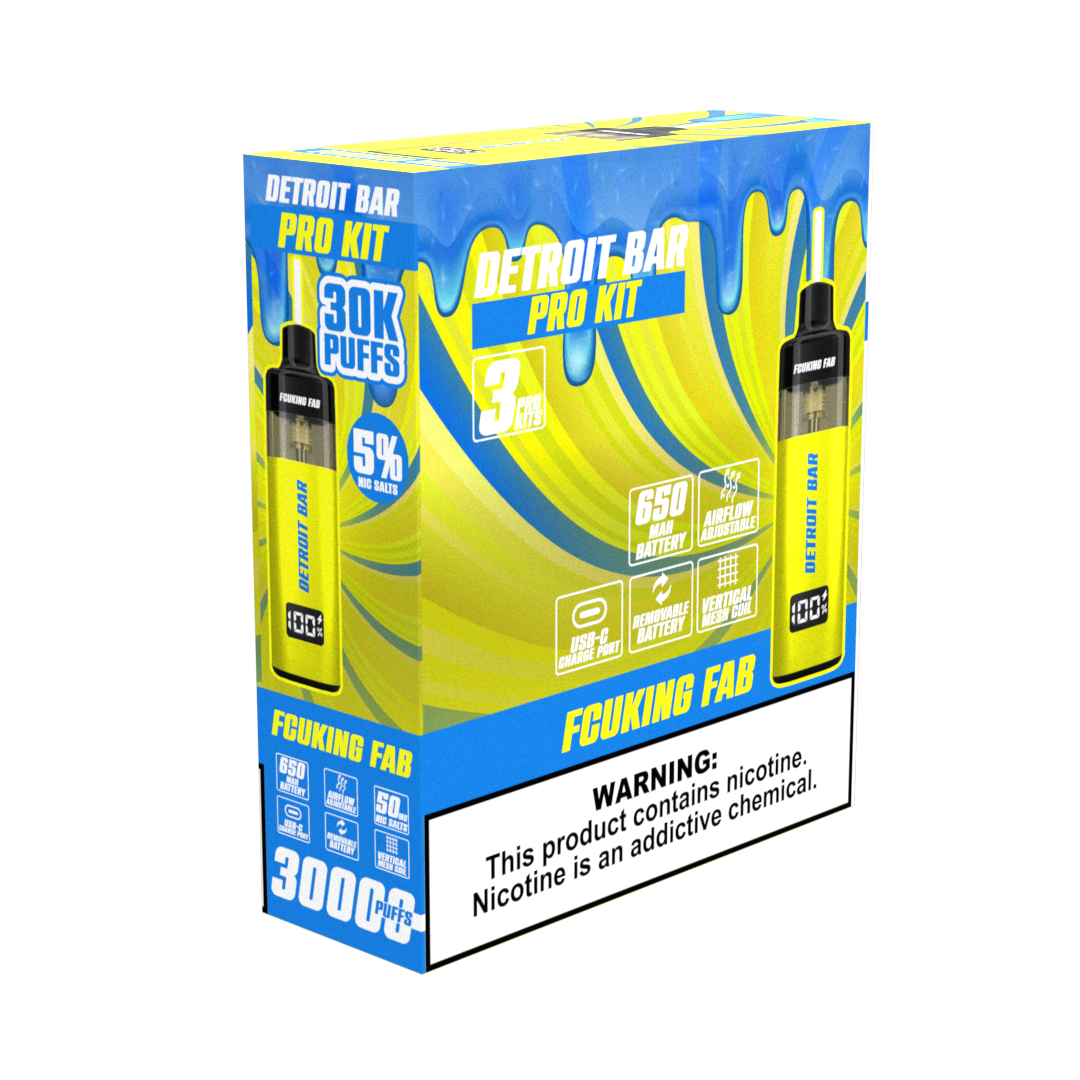 Fcuking Fab - Detroit Bar Pro Kit 30K Puffs