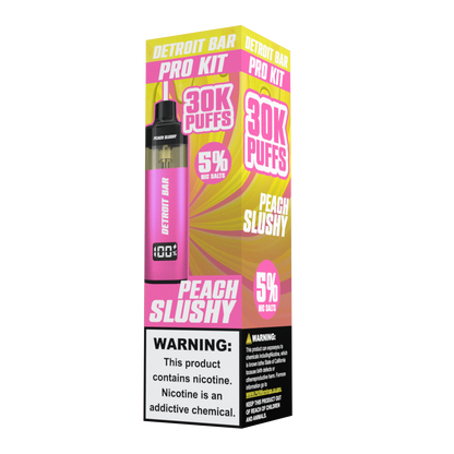 Peach Slushy - Detroit Bar Pro Kit 30K Puffs