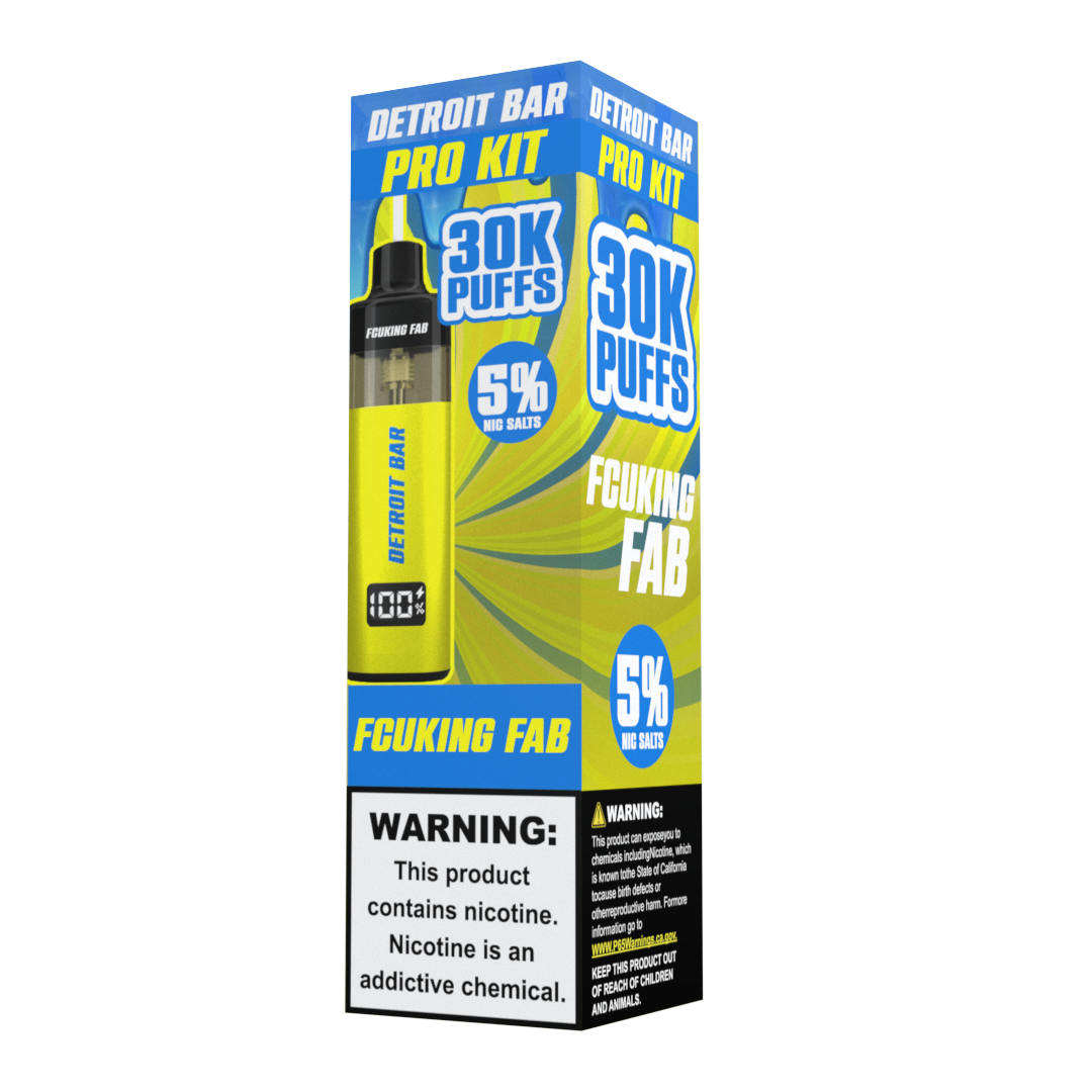 Fcuking Fab - Detroit Bar Pro Kit 30K Puffs