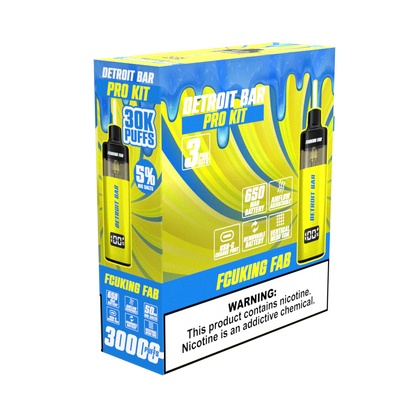 Fcuking Fab - Detroit Bar Pro Kit 30K Puffs