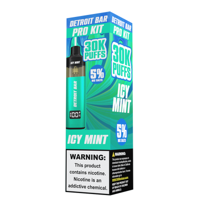 Icy Mint - Detroit Bar Pro Kit 30K Puffs