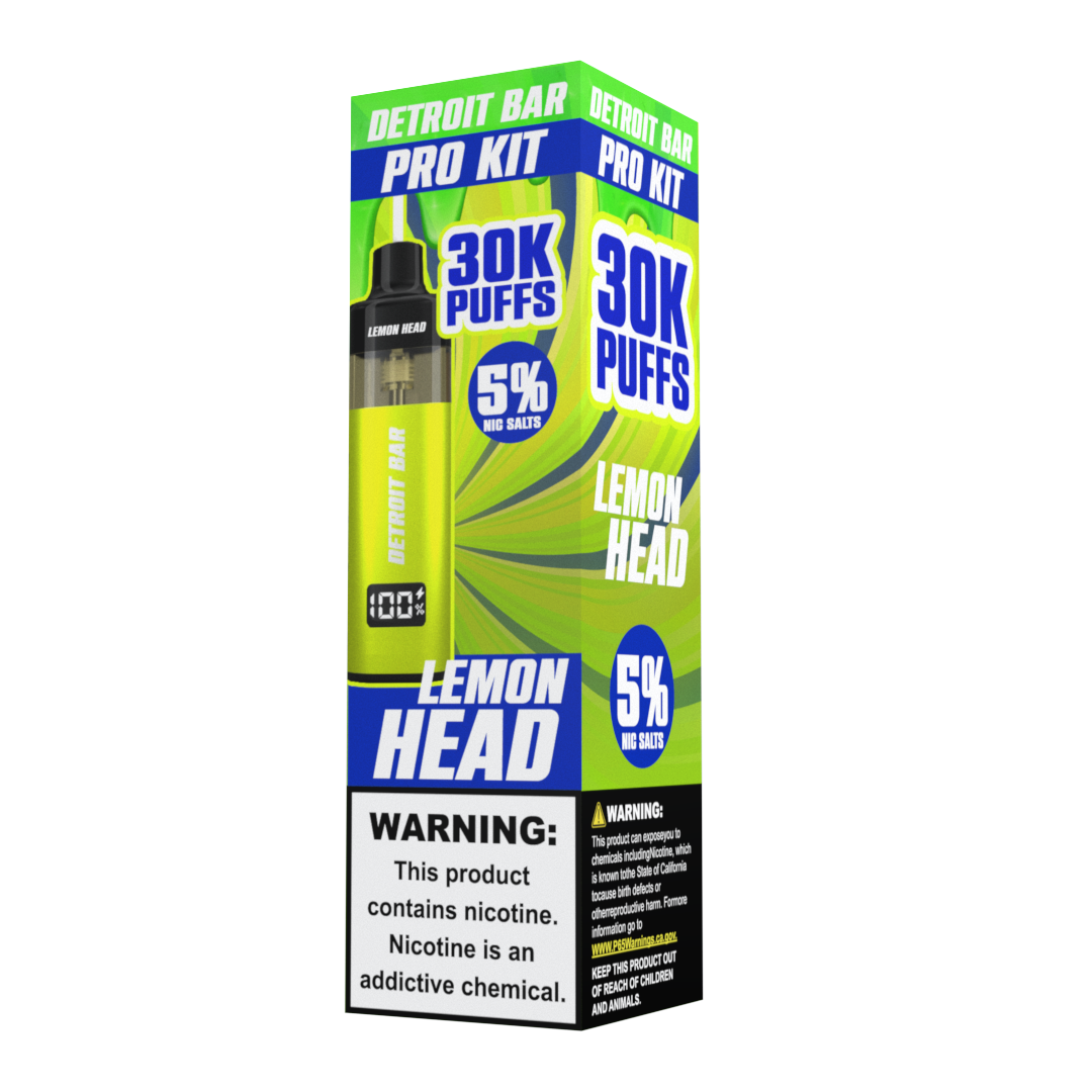 Lemon Head - Detroit Bar Pro Kit 30K Puffs