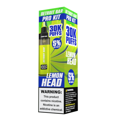 Lemon Head - Detroit Bar Pro Kit 30K Puffs