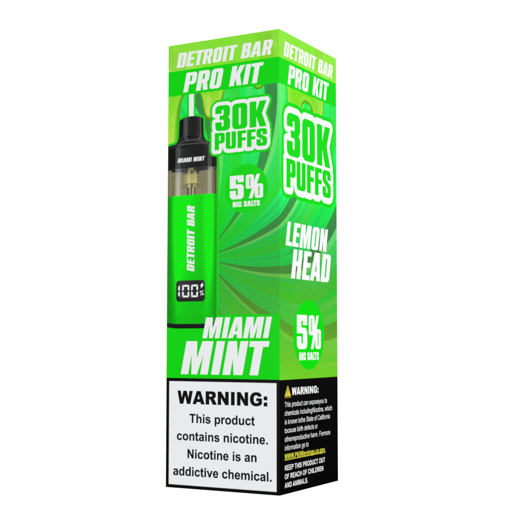 Miami Mint - Detroit Bar Pro Kit 30K Puffs