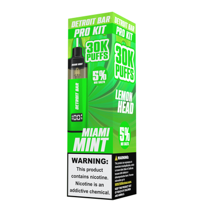 Miami Mint - Detroit Bar Pro Kit 30K Puffs