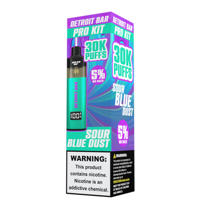 Sour Blue Dust - Detroit Bar Pro Kit 30K Puffs