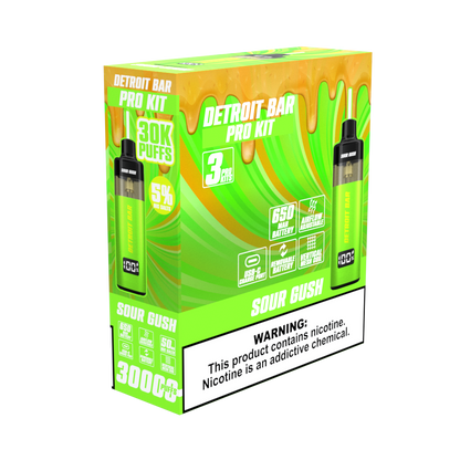 Sour Gush - Detroit Bar Pro Kit 30K Puffs
