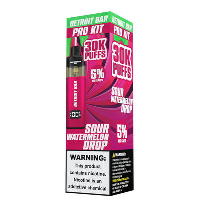 Sour Watermelon Drop - Detroit Bar Pro Kit 30K Puffs
