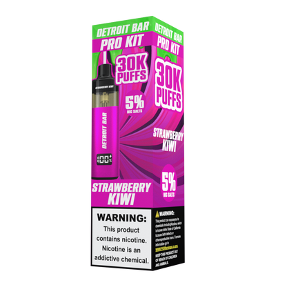 Strawberry Kiwi - Detroit Bar Pro Kit 30K Puffs