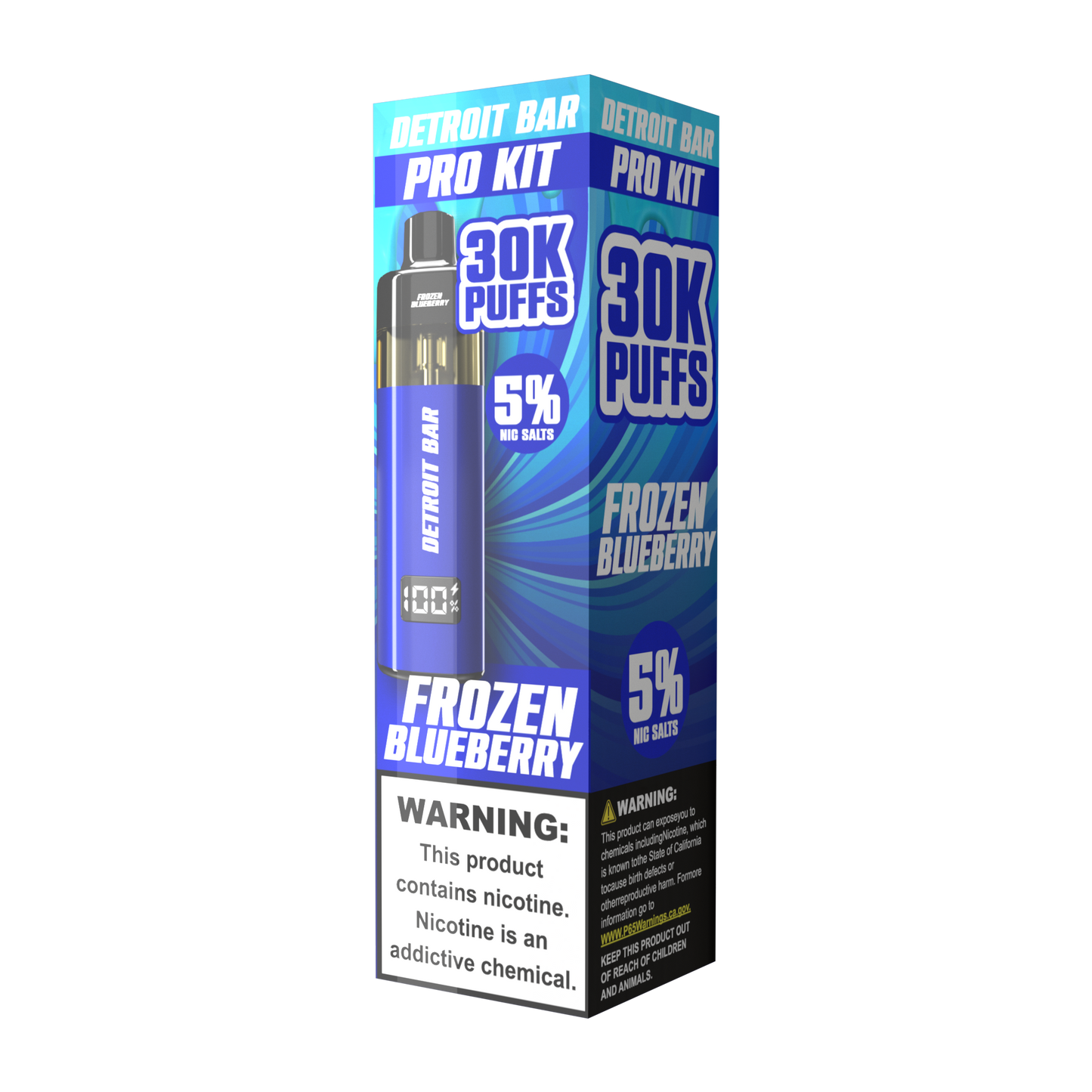Frozen Blueberry - Detroit Bar Pro Kit 30K Puffs