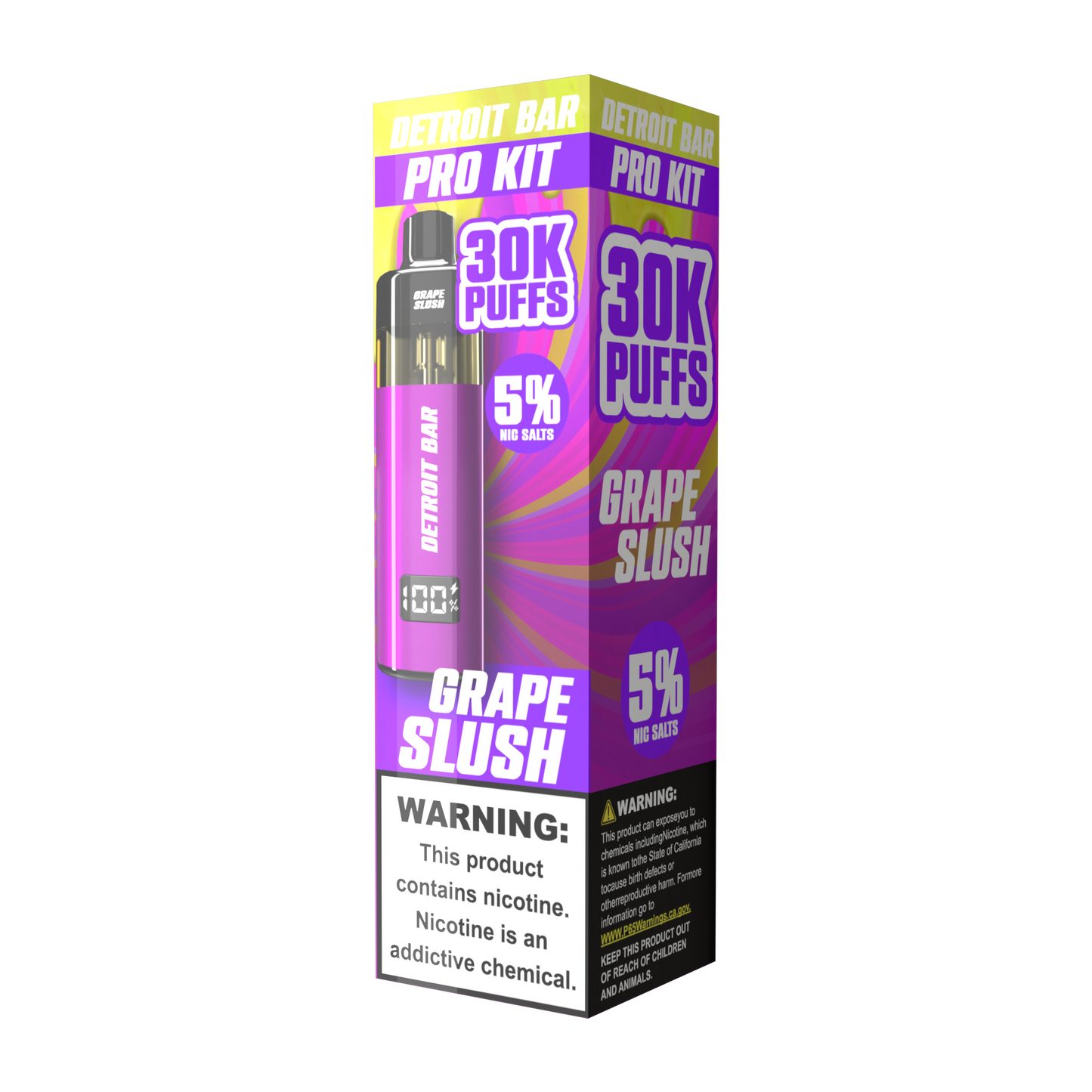 Grape Slush - Detroit Bar Pro Kit 30K Puffs
