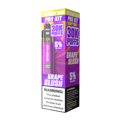 Grape Slush - Detroit Bar Pro Kit 30K Puffs