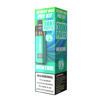 Menthol - Detroit Bar Pro Kit 30K Puffs