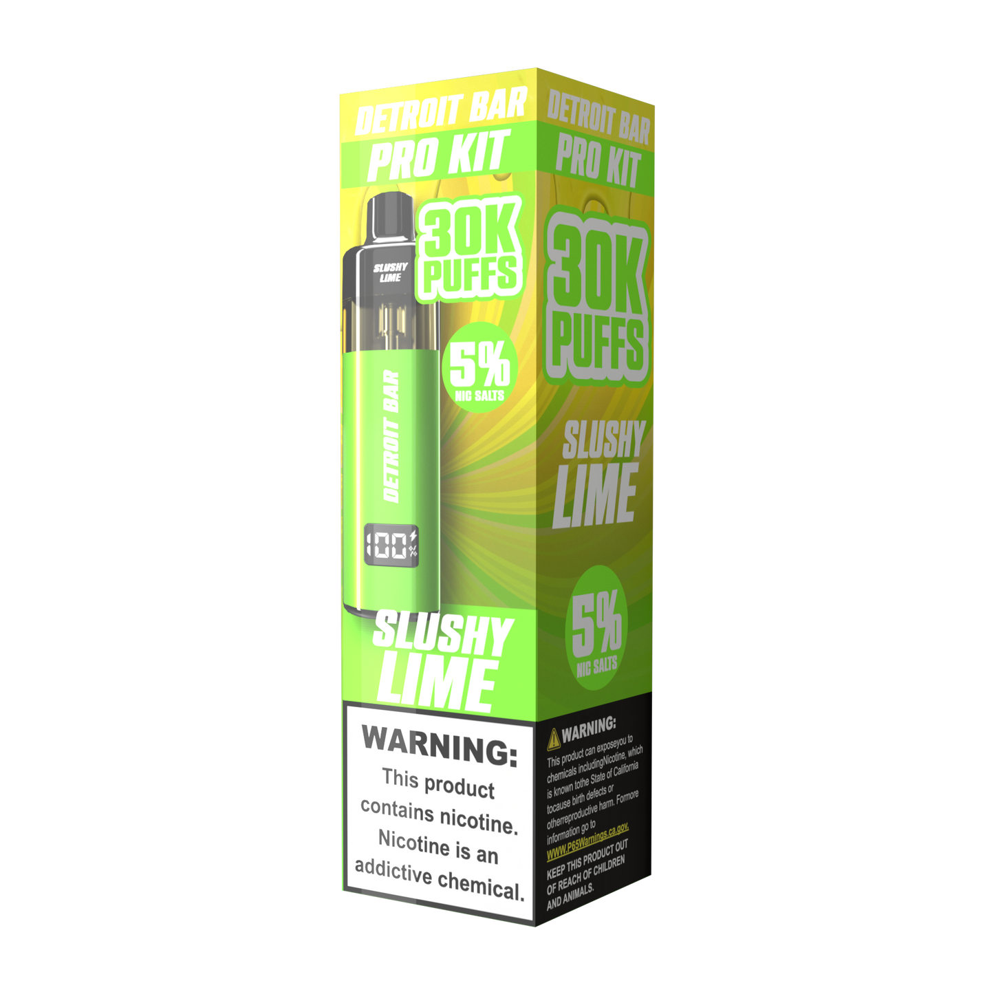 Slushy Lime - Detroit Bar Pro Kit 30K Puffs
