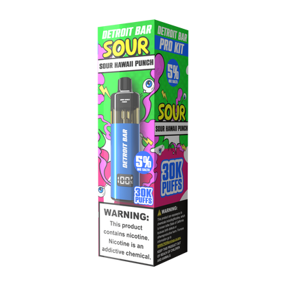 Sour Hawaii Punch - Detroit Bar Pro Kit 30K Puffs