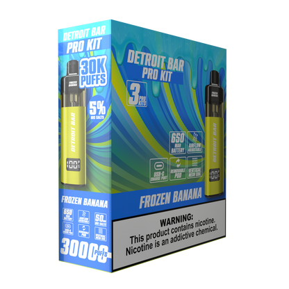 Frozen Banana - Detroit Bar Pro Kit 30K Puffs